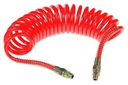 CABLE SPIRALNY NEUMÁTICO M16 ROJO SILICONA 