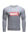 BLUZA BEZ KAPTURA MARVEL MĘSKA SZARA XL