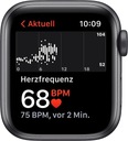 Apple Watch SE (2-го поколения), 44 мм, GPS Midnight North, черный, КАК НОВЫЕ