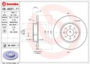 DISCOS ZAPATAS PARTE TRASERA BREMBO LANCIA DELTA 3 1.8 