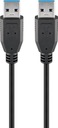 USB 3.0 SuperSpeed ​​штекерный кабель Goobay 5м