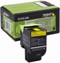 ОРИГИНАЛЬНЫЙ ТОНЕР LEXMARK 70C2HY0 702HY 3K ЖЕЛТЫЙ OEM