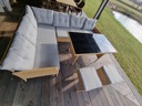 Угловой диван из техноротанга Комплект садовой мебели Терраса Комплект из ротанга