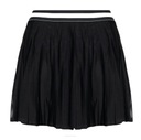 Плиссированная теннисная юбка Wilson Team, черная, размер XL