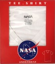 NASA pánske tričko výstrih V Basic Worm modré Veľkosť L
