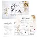 KSIĘGA GOŚCI NA ŚLUB WESELE POLNE KWIATY LILIA