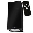 Черная островная вытяжка TOFLESZ SANDY 40 LED + пульт дистанционного управления