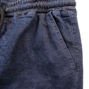GRUBE LOLO Spodnie Joggery Niebieski Jeans / XL Cechy dodatkowe hafty