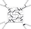 ЦЕПОЧКИ 4 штуки ЛУЧШИЕ ДРУЗЬЯ ДЛЯ ДРУЗЕЙ