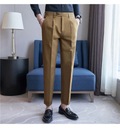 Módna kvalita Pánske oblekové nohavice Slim Fit nohavice M Model 546546