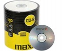 MAXELL CD-R DISKY 80 700MB x52 100 KS + OBÁLKY EAN (GTIN) 4902580453633