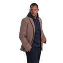 Мужская повседневная куртка на пуговицах светло-коричневого цвета V2 OM-BLZB-0118 L