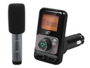 FM-ПЕРЕДАТЧИК LTC BLUETOOTH С МИКРОФОНОМ КАРАОКЕ 2XUSB