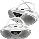 Бумбокс-радио BLAUPUNKT BB14WH CD MP3 USB-часы