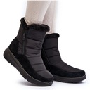 СНЕЖНЫЕ БОТИНКИ ЖЕНСКИЕ НА МЕХЕ, ЧЕРНЫЕ 38