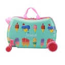 Cestovný kufor pre deti príručná batožina na kolieskach zmrzlina Počet priehradiek 2