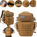 Тактичний рюкзак 45L Military Survival Bag Out Bag Khaki Large