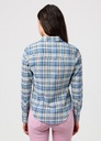 Wrangler Regular Western Shirt - Cerulean Check EAN (GTIN) 5401019833255
