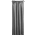 ГОТОВАЯ ШТОРА SIBEL НА ЛЕНТЕ 140 Х 270 СМ СТАЛЬ