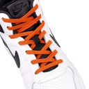 Sznurówki trekkingowe bez wiązania pomarańczowe