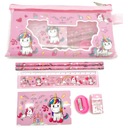 ЧЕХОЛ ДЛЯ КАРАНДАША, КАРАНДАШ, ПРАВИЛЬНИК, ТОЧИЛКА, ШКОЛЬНЫЕ ПРИНАДЛЕЖНОСТИ, ЕДИНОРОГ, ИГРУШКА ДЛЯ