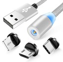 USB - USB тип C/microUSB/Lightning MMC кабель 1м.
