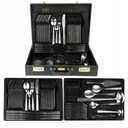 НАБОР СТОЛОВЫХ ПРИБОРОВ 72 предмета ЧЕМОДАН МОНИКА НА 12 ЧЕЛОВЕК СТОЛОВЫЕ ПРИБОРЫ В ЧЕМОДАНЕ