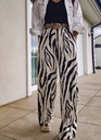 Nohavice BIANCO premium – zebra Dominujúci materiál viskóza