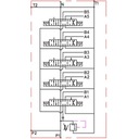 ROZDZIELACZ HYDRAULICZNY 5 SEK 50L ELEKTRYCZNY 12V Numer katalogowy części Q50/5 12V