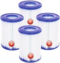 4x ФИЛЬТР-ВСТАВКА ДЛЯ НАСОСА ДЛЯ БАССЕЙНА BESTWAY, ТИП II