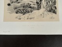 Соммосьерра, уланы, литография XIX века, ВИКТОР АДАМ (1801-1867)