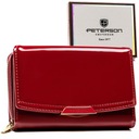 Kolorowe portfele damskie skórzane - Czerwone - Czerwony - Kup