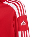 Bluza dla dzieci adidas Squadra 21 Training Youth czerwona GP6458 116cm Rodzaj bez kaptura rozpinane