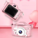 DIGITÁLNY FOTOAPARÁT PRE DETI DETSKÝ JEDNOROŽEC HRY +KARTA 32GB Model Smart Aparat Kamera Dla Dzieci Jednorożec 32gb