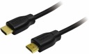 Кабель LogiLink HDMI, 2 м, черный