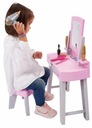 Toaletný stolík Mademoiselle Sada 11 doplnkov Sušička Stolička Ecoiffier Kód výrobcu 3280250018094
