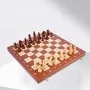 Składane drewniane szachy EAN (GTIN) 0737400128194