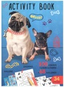 ACTIVITY BOOK ŁAMIGŁÓWKI I NALEPKI PSY