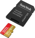 Karta microSDXC rýchla SANDISK EXTREME 64GB 160/60 Maximálna rýchlosť čítania 160 MB/s