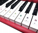 Наклейки на клавиатуру клавиши NKHKL CHORD, разноцветные