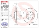 DISQUES FREIN AVANT BREMBO 09.7932.11 09793211photo 8