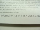 OPEL ІНСТРУКЦІЯ ОБСЛУГОВУВАННЯ РАДІО CD30 CD30 MP3  (7949947510) фото min 5
