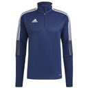 Толстовка Adidas Tiro Warm Up GH4463 темно-синяя r.M