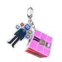 ОРИГИНАЛЬНЫЙ SKIBIDI ТУАЛЕТ ТИТАН ОПИСАТЕЛЬ КЛАССИЧЕСКИЙ КУБИК РУБИКА + БРЕЛОК