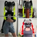 WARKOCZE DO ШОЛОМА MOTOCIKLINIO 2 ШТ ДЕКОРАТИВНИЙ KONSKI ХВІСТ  фото 5