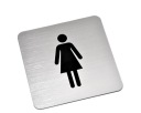 Пиктограмма, табличка, вывеска, ЖЕНСКИЙ ТУАЛЕТ