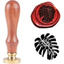 Печать, сургуч, МОНСТЕРА узор 2