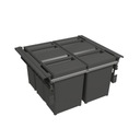 Сортировщик мусора LINEA с подвесными корзинами