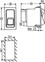 CONMUTADOR UNIVERSAL 6GM 004 570-221 HELLA 