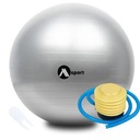 РЕАБИЛИТАЦИОННЫЙ ГИМНАСТИЧЕСКИЙ МЯЧ ФИТНЕС ПИЛАТЕС POMP 65CM STRONG + НАСОС